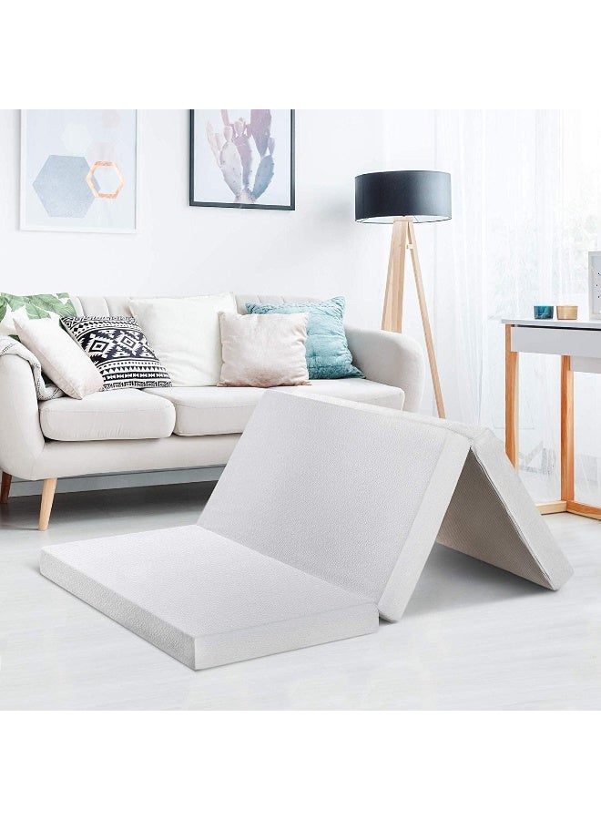 Comfynest Design Plus 3Fold Mattress – 180x90cm – Foldable Foam Mattress (10cm Thickness) - Image 1