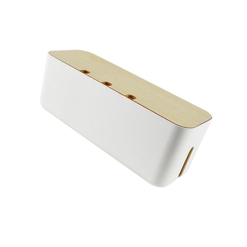 Large Power Cord Storage Box With Detachable Cover ABS Material Heat Dissipation - Image 2