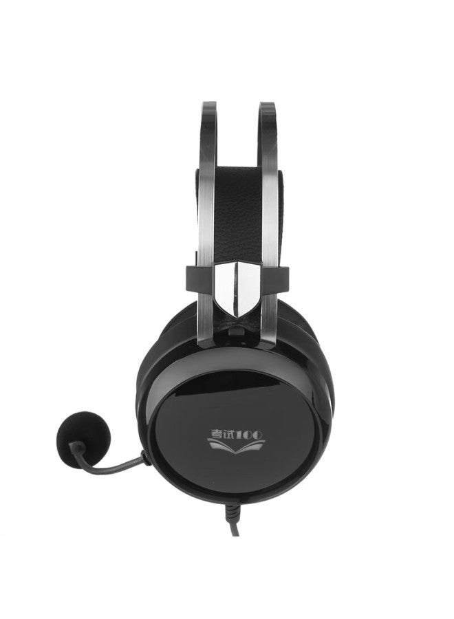 salar Shenglai E66 Headphones For English Listening And Speaking Exams, Online Cl, High School Entrance Exams, Human-computer Dialogue, With Microphone, For Laptop And Desktop Computers, Usb Noise-cancelling Headset - Image 5