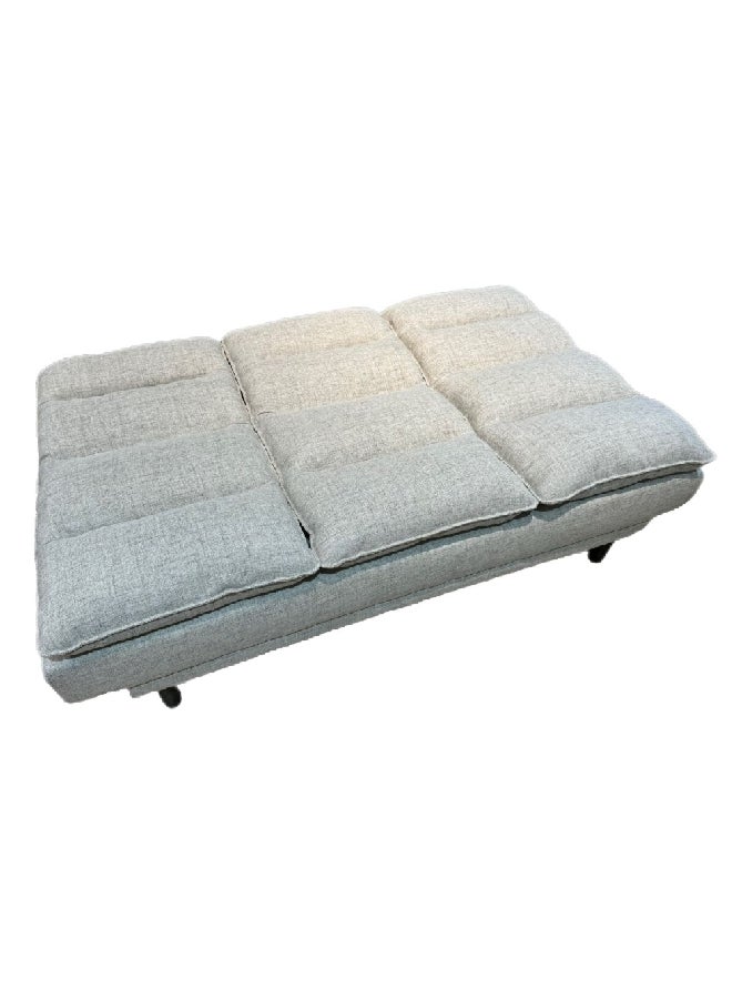 Micasa Elegant and Modern Design 3-Seater Durable Sofa Bed Grey 80 x 97 x 185 cm 94002 - Image 2