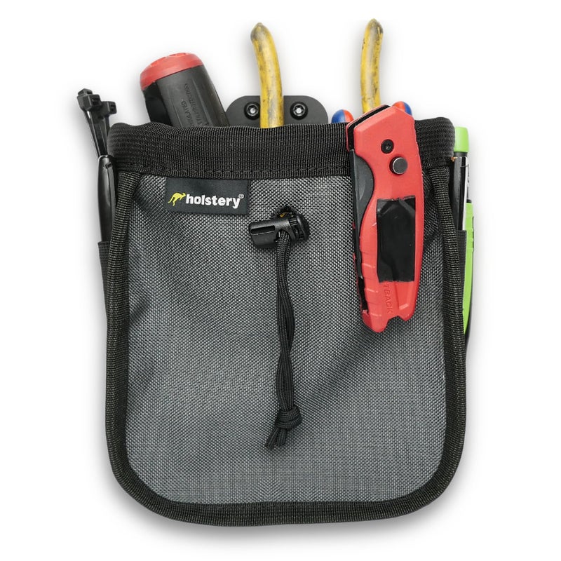 Holstery Joey Tool Belt Bag - Clip-On Pouch for Electricians, HVAC Techs, Plumbers, Carpenters, Contractors - Image 1