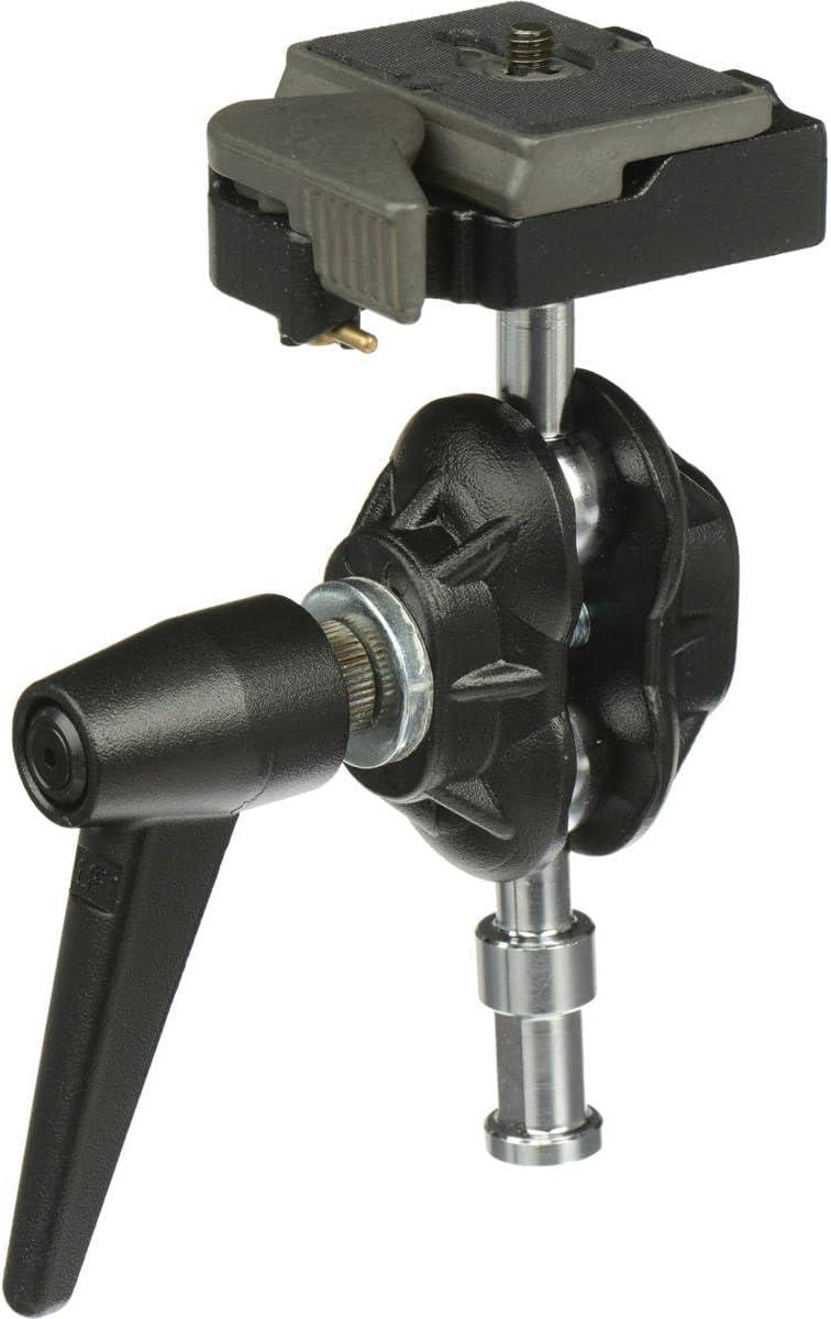 Manfrotto 155RC Tilt-Top Head with Quick Release Plate - Black