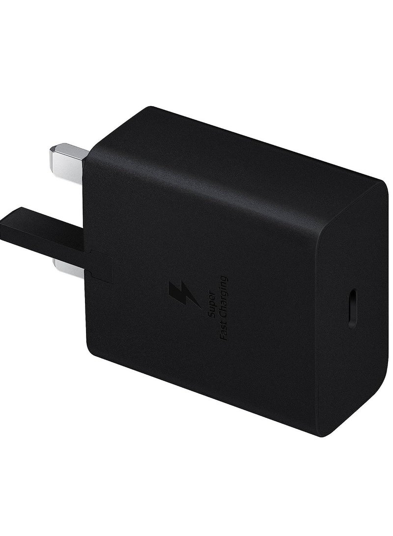 جالاكسي شاحن سامسونج جالاكسي S24 الترا، 45 وات USB-C قابس / شاحن حائط فائق السرعة في المملكة المتحدة وكابل USB-C إلى USB-C ( - Image 3