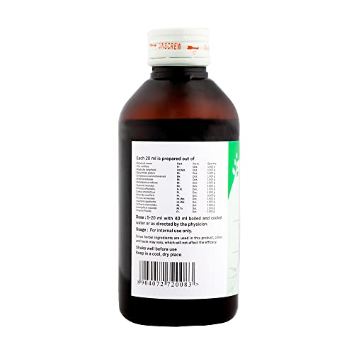 Sitaram Ayurveda Drakshadi Kashayam (Kwath) | Ayurvedic Herbal Decoction with Draksha, Yashtimadhu & Sariva | Helps Support Digestive Comfort, Body Cooling & Daily Vitality | 200 ml - Image 3