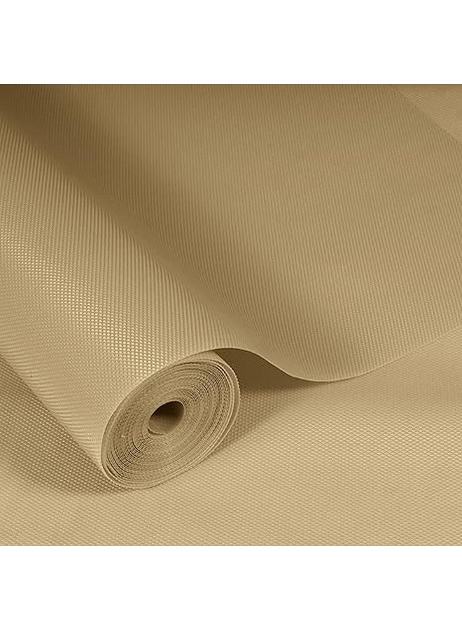 ElastPro (45 cm X 10 m) Beige EVA Food Grade Washable Anti Slip Mat/Sheet for Fridge, Shelf Liner, Table, Kitchen Drawer mat (Diamond Texture, Beige) - Image 1