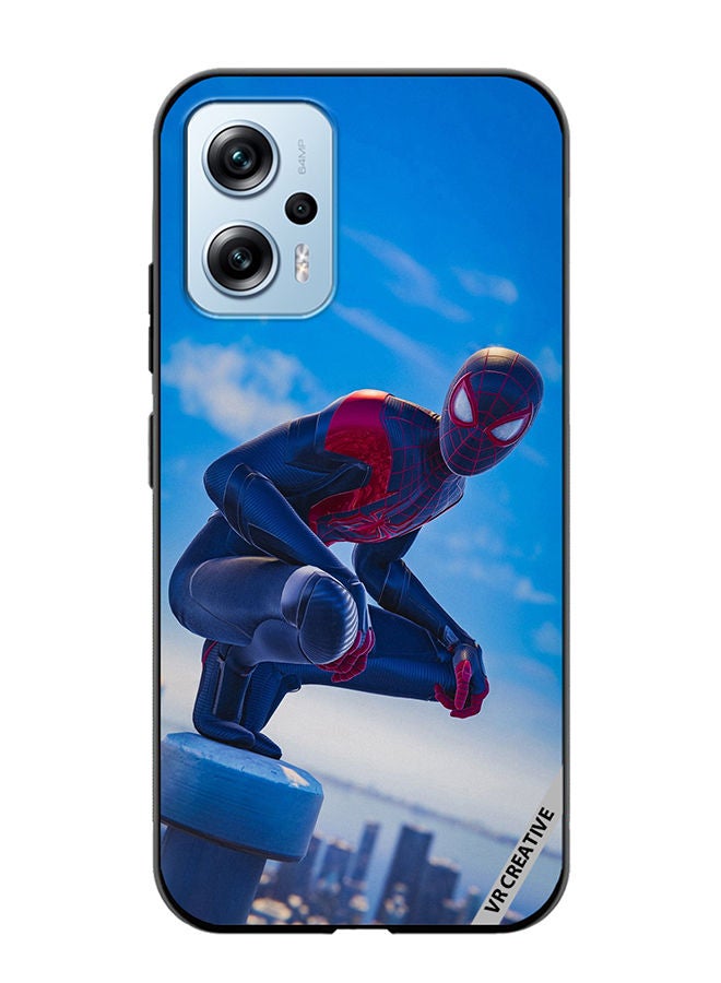 VR CREATIVE Protective Case Cover For Xiaomi Poco X4 GT Spiderman Design Multicolour - Image 1
