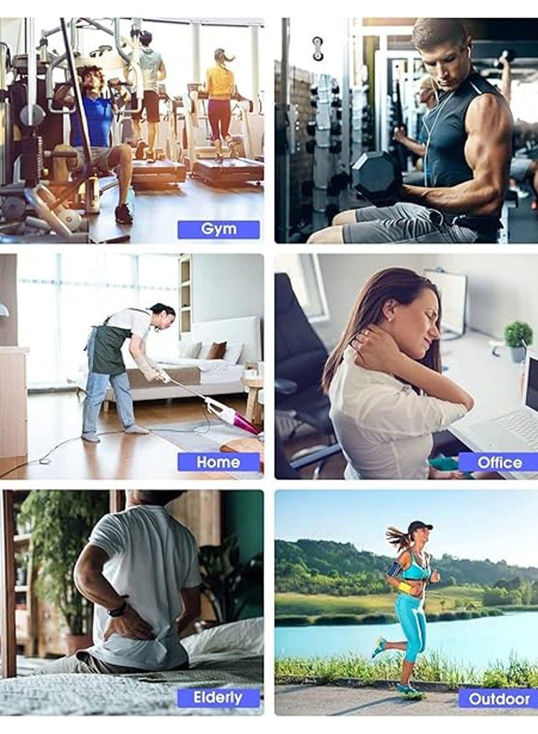 عام جهاز تصحيح الوضعية للرجال والنساء، حزام مرن ومريح قابل للتعديل - دعم للظهر العلوي لتخفيف آلام الظهر وتصحيح وضعية الرقبة، مساعدة في تصحيح الترقوة وتقويم العمود الفقري، مريح لآلام الظهر والكتف. - Image 4