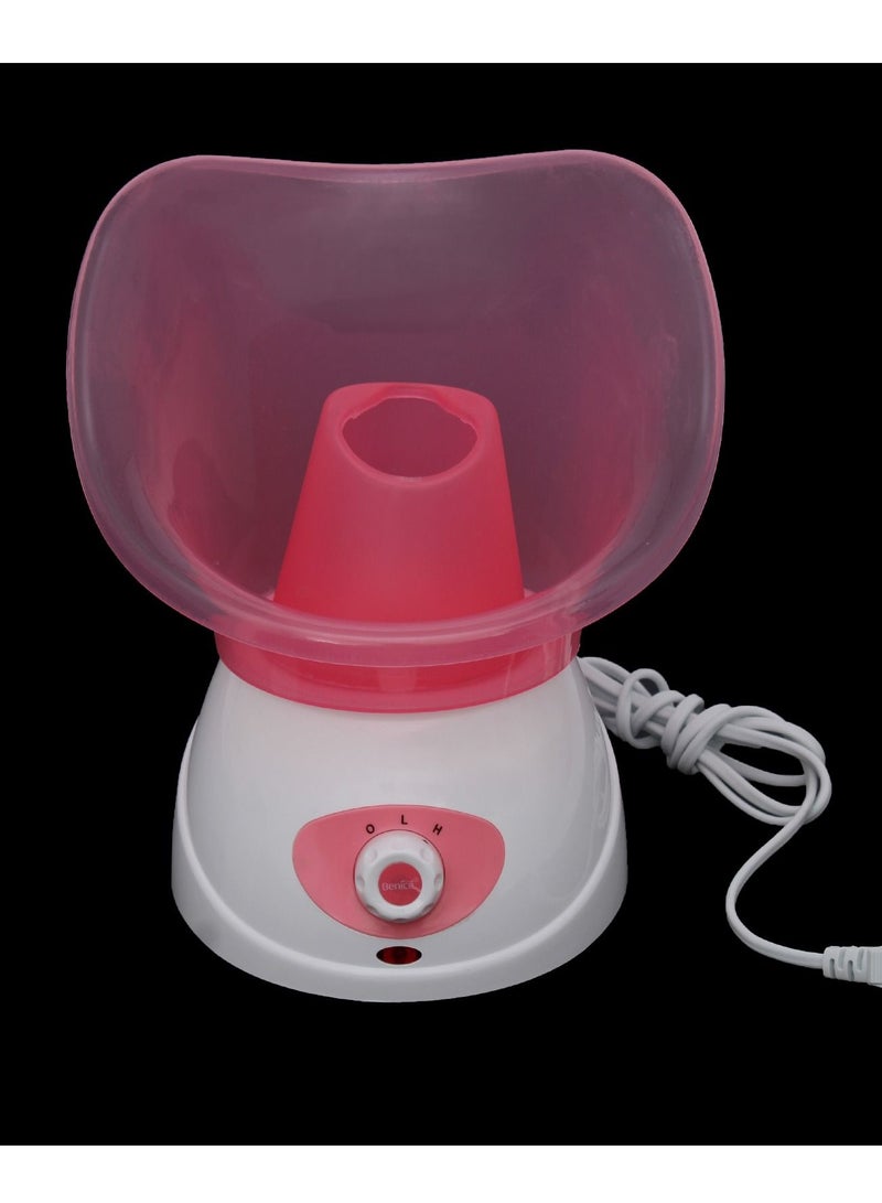 Benice Face Steamer Pink/White - Image 2