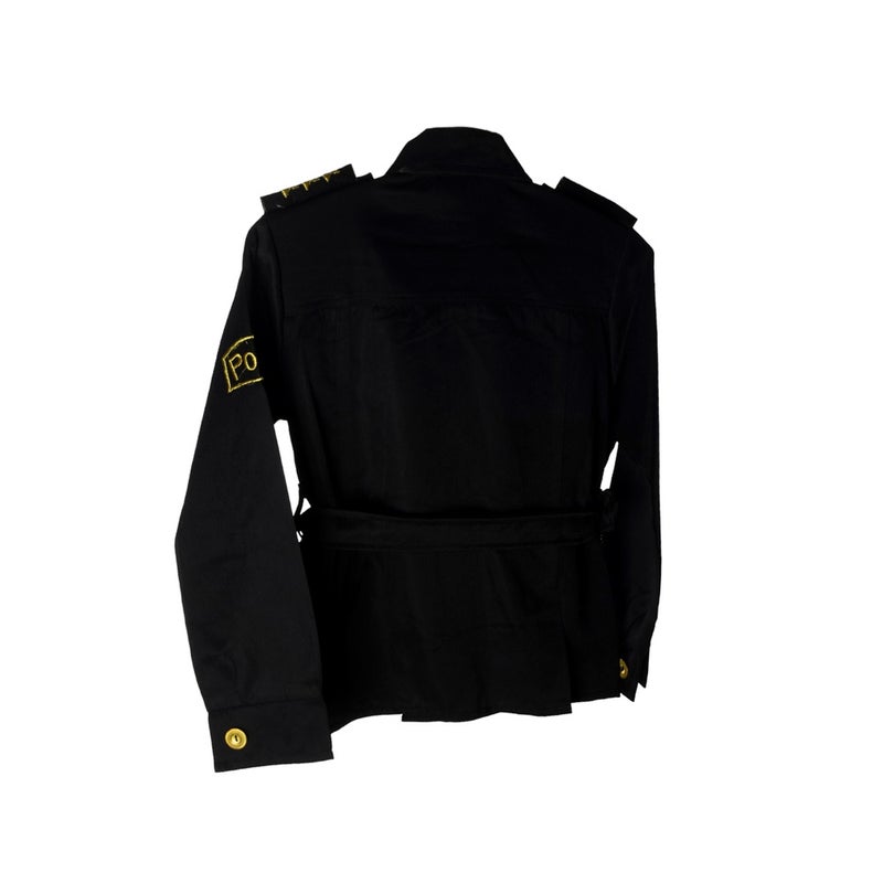 ملابس رجل الشرطة اسود مقاس xs من 2-3 سنين - XS - Image 2