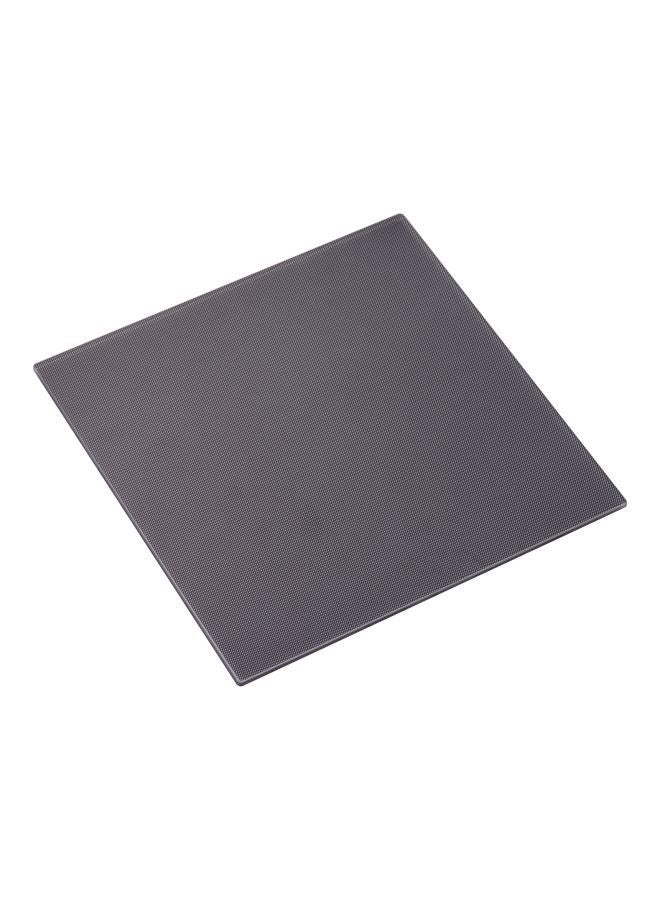 NIBEMINENT Crystal Glass Print Bed Black  - Image 1