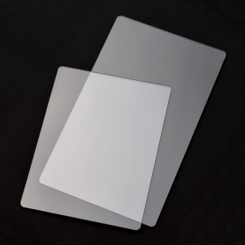 Die Cutting Plates: 225*155*3mm & 19.5*15.5*3mm Premium Durable Plastic - Transparent Craft Cutting Pads for DIY Craft Projects & Die-Cutting Enthusiasts - Image 4