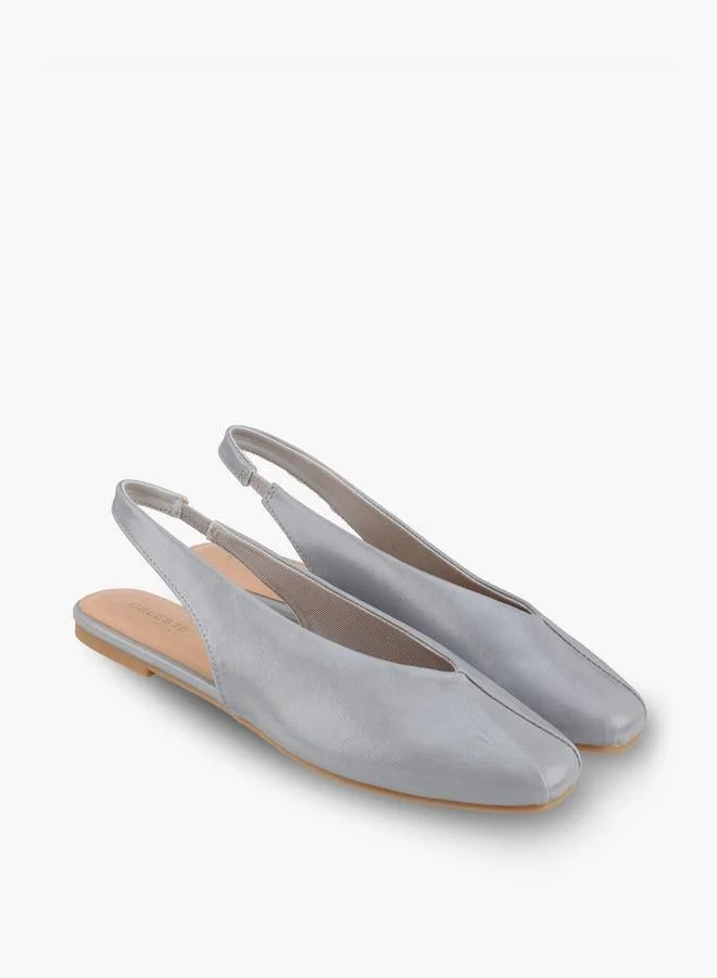 Celeste BLUE Women Pointed Toe Slingback Mules for Women | Best Price UAE