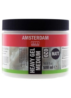 AMSTERDAM Heavy Body Acrylic Gel Medium Matt 500 ML  - Image 1