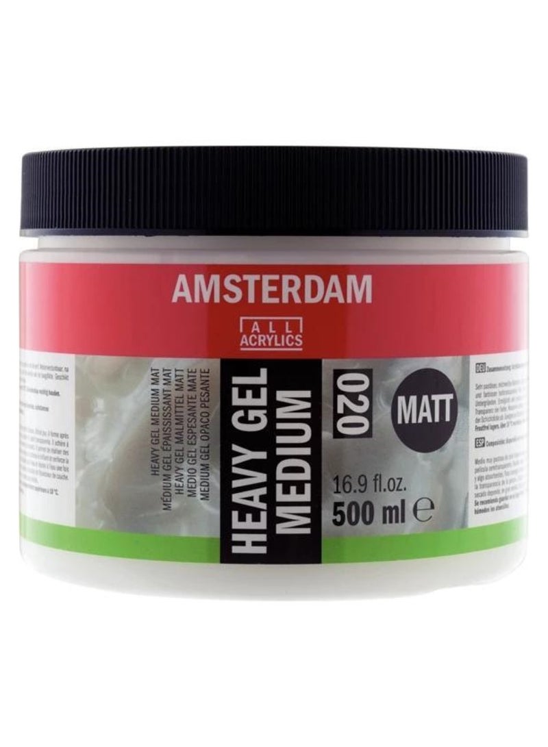 أمستردام جل أكريليك ثقيل للجسم متوسط ​​مطفي 500 مل - Image 2