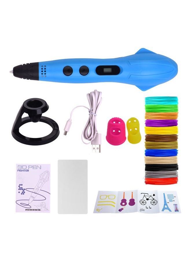 NIBEMINENT 3D Printing Pen Blue/Black  - Image 1