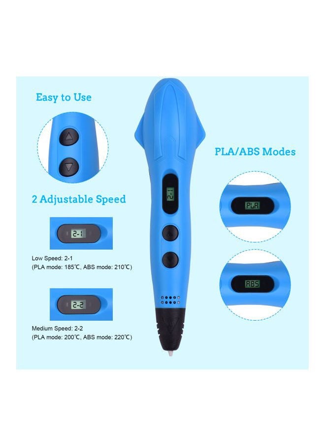 NIBEMINENT 3D Printing Pen Blue/Black  - Image 5