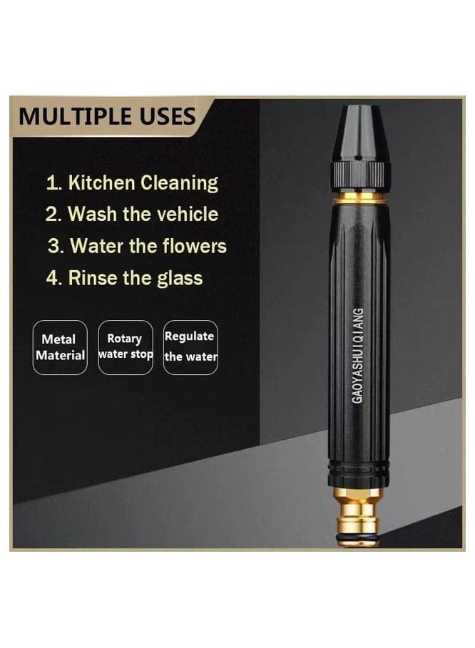 AMM High Pressure Water Spray Gun for Garden Hose Car Washing and Window Cleaning easily blast away dirt grime and debris from surfaces such as cars windows siding and more  - Image 3