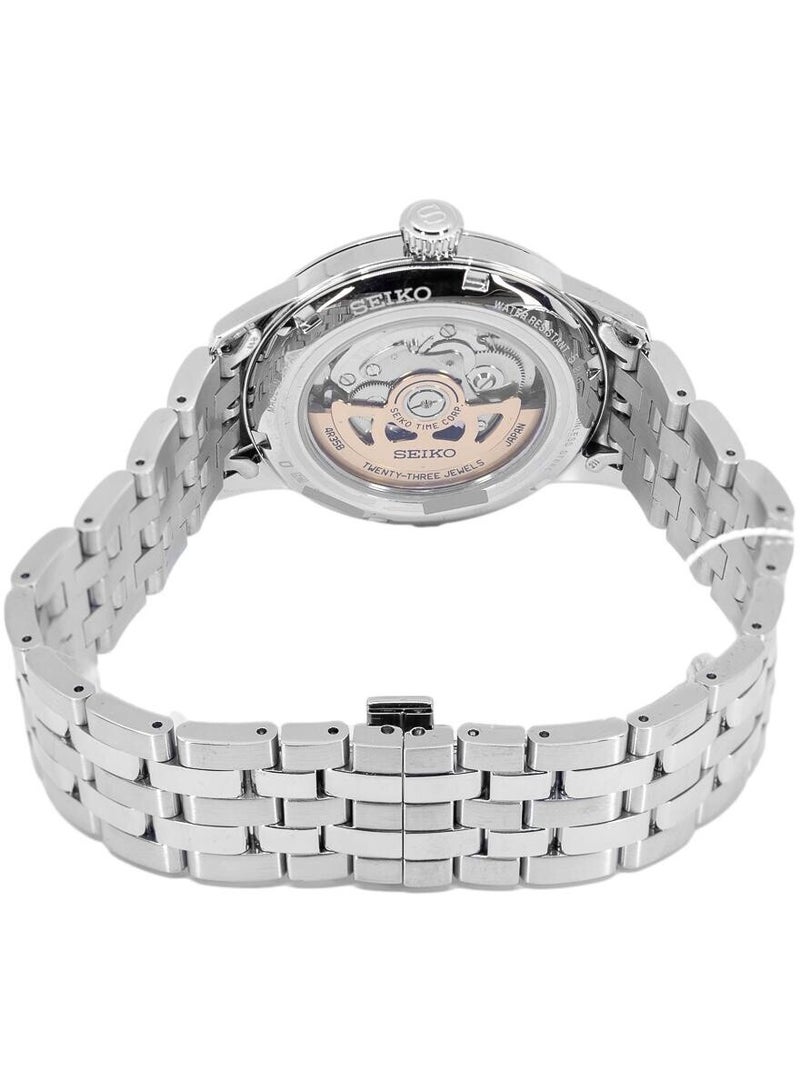 Seiko  Presage Mens Automatic Watch with Stainless Steel Strap SRPB41J1 - Image 4
