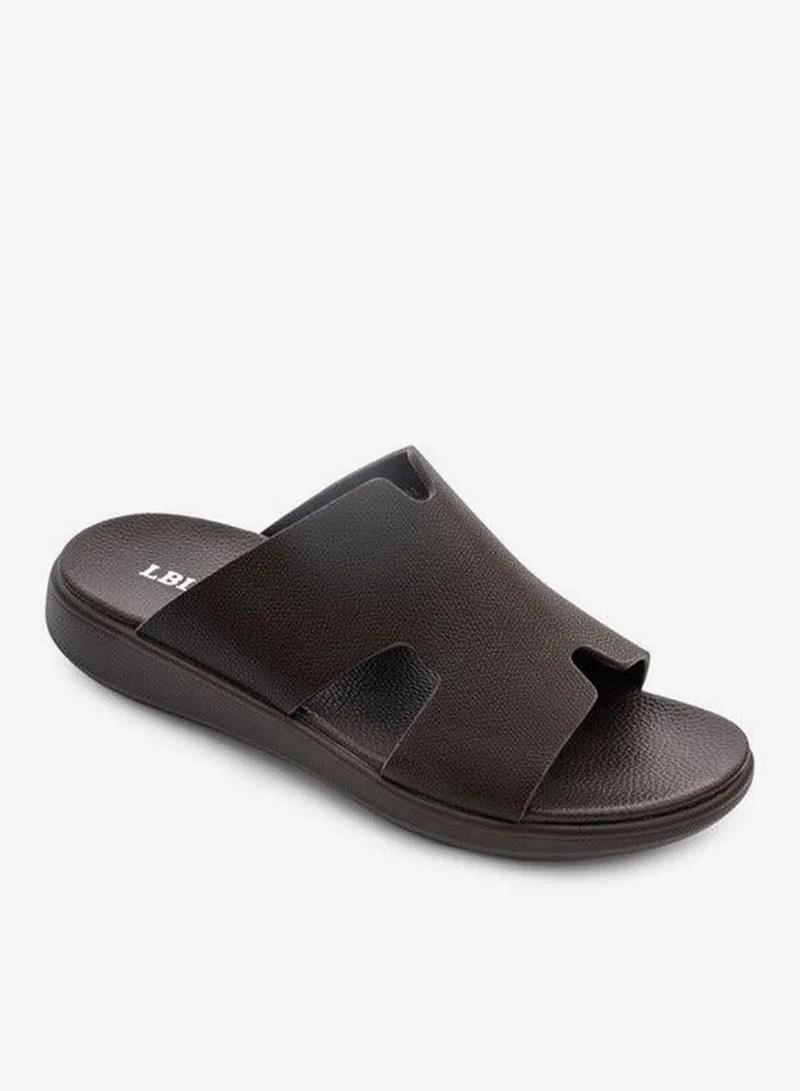 Solid Slip-On Sandals
