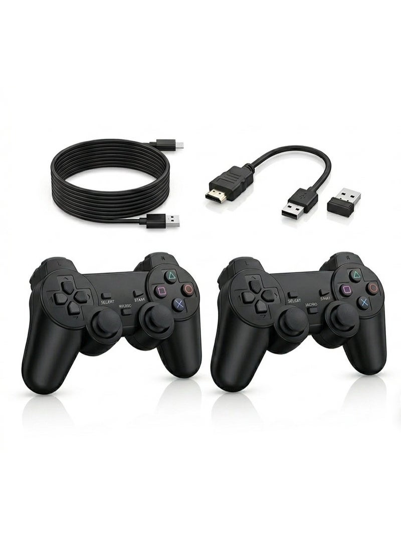 Console Game 4K HD Video Game Console 64GB – Retro TV Game Stick with 2.4G Dual Wireless Controllers - Image 1