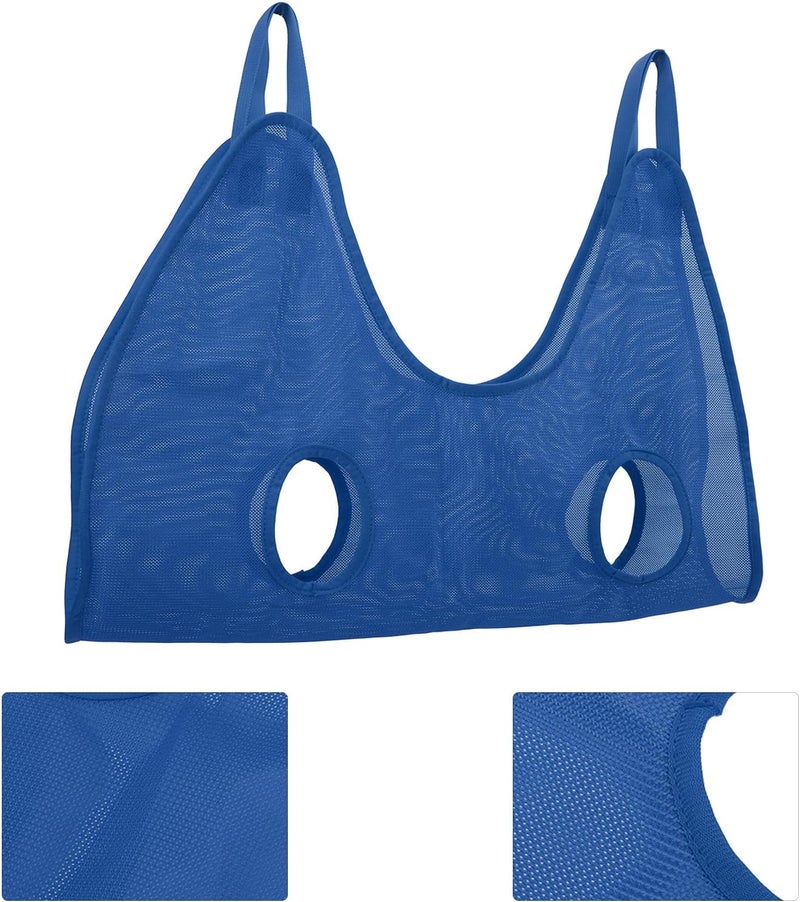 Pet Grooming Hammock, Dog and Cat Trimming Assistant with S Shaped Hooks, S Size - Safe Design, Breathable Polyester Fabric, Easy Nail Trimming and Cleaning (L) - Image 4