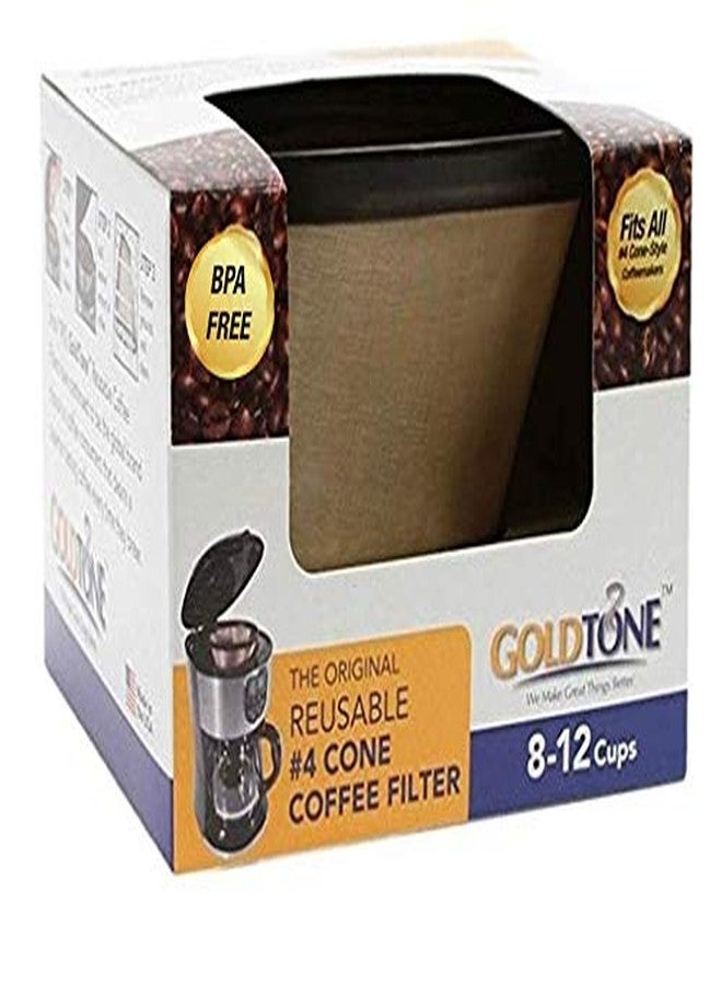 GoldTone Brand (Made in the USA) Reusable No.4 Cone Style Replacement Coffee Filter replaces your Cuisinart Permanent Coffee Filter for Machines and Brewers (1 Pack) - Image 2