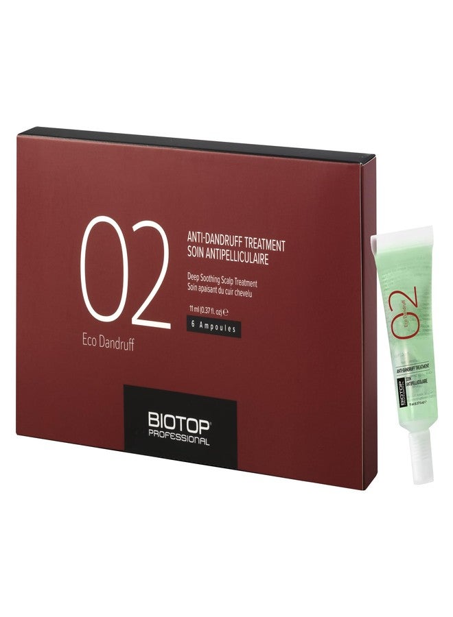 Biotop Professional 02 Eco Anti Dandruff Treatment - Scalp Treatment for Dandruff & Oily, Itchy or Dry Scalps - Formulated with a Multi Vitamin Complex (0.67oz) - Image 1