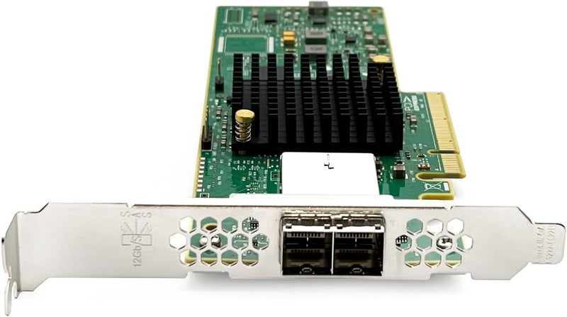 ipolex PCIe 3.0 x8 12G External SAS/SATA HBA RAID Controller Card, Broadcom 3008 Chip, Compatible with LSI 9300-8E, Mini SAS HD (SFF-8644) Connector, for Server/Storage Expansion - Image 3