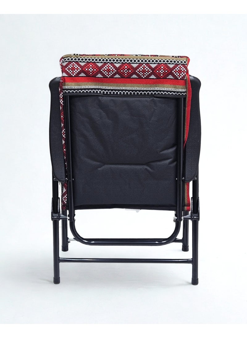 سمارت هوم كرسي سدو قابل للطي مع مسند زراع ، مقعد رحلات ،كرسي رياضي، كرسي خارجي وكرسي حديقة - Image 4