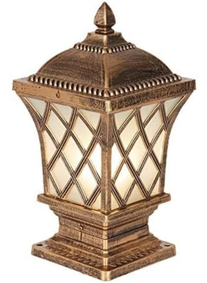 AFN فانوس إضاءة خارجي كلاسيكي، مصباح زخرفي مقاوم للعوامل الجوية لممرات الحدائق والفناء والشرفة والباحات، سهل التركيب | إضاءة خارجية، فانوس حديقة، مصباح زخرفي - Image 2