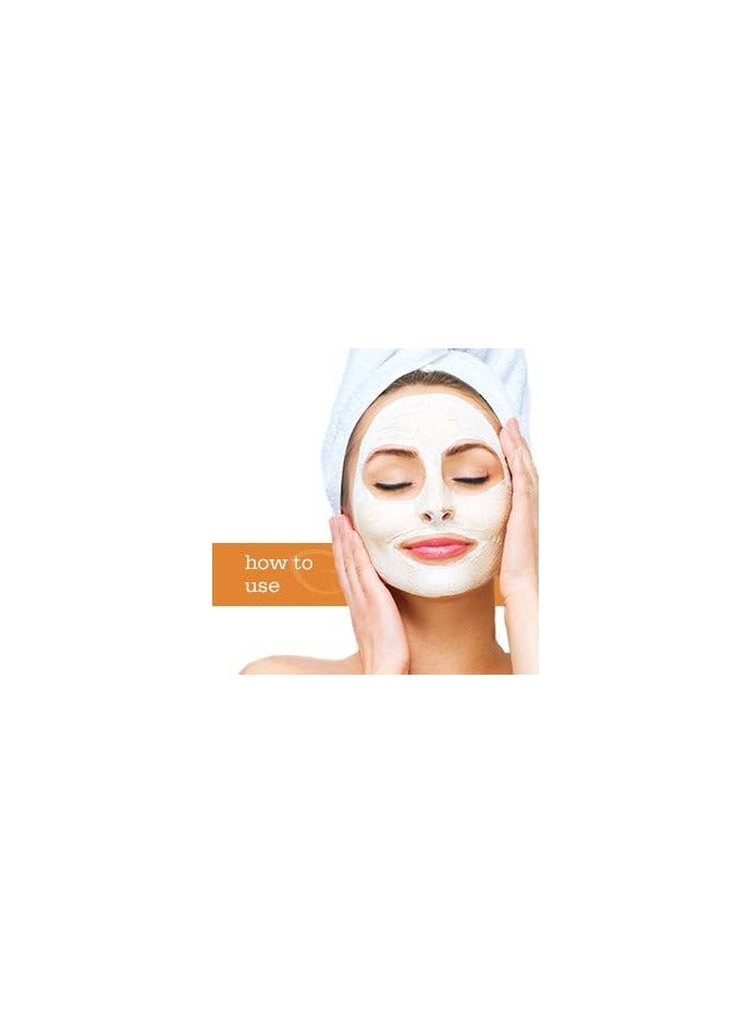 Plum Face Mask Chamomile & White Tea Glow-Getter Face Mask De-tanning Clay Mask For Normal Combination Skin 100% Vegan Cruelty Free 60g - Image 3