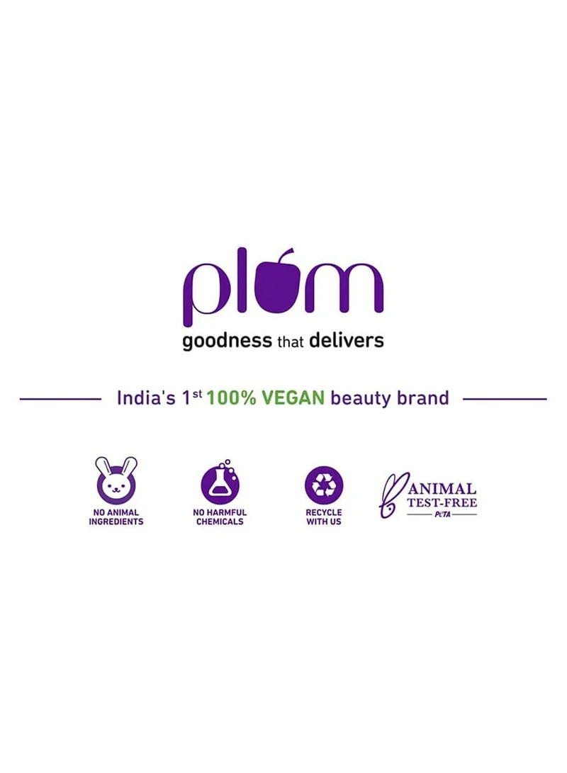 Plum  Plum Face Mask Chamomile & White Tea Glow-Getter Face Mask De-tanning Clay Mask For Normal Combination Skin 100% Vegan Cruelty Free 60g  | Best Price UAE