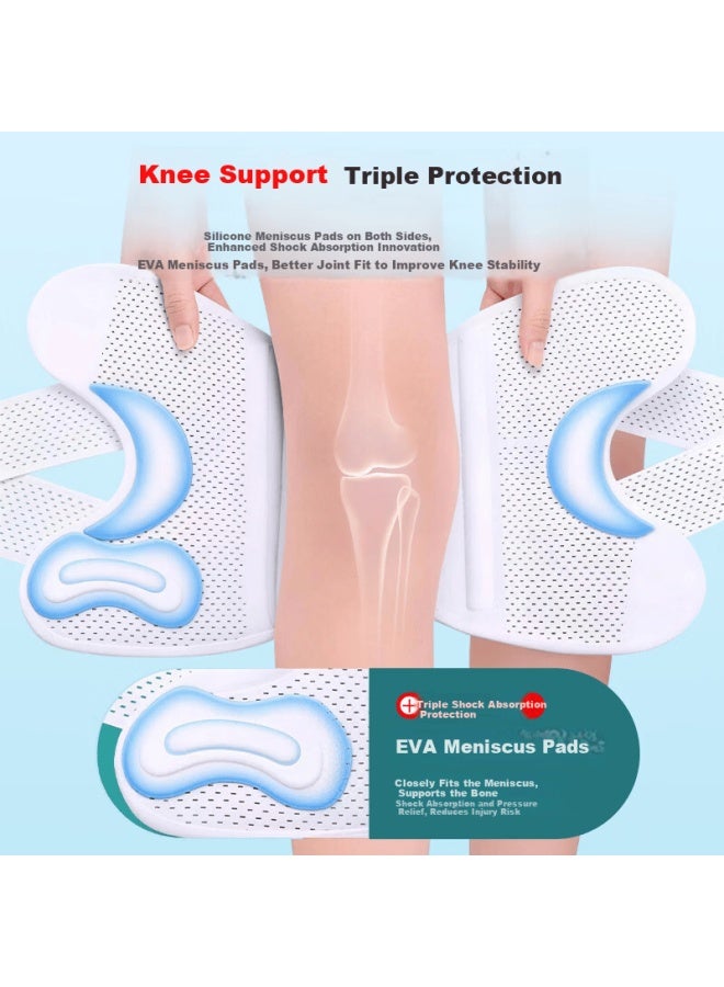 Propard Knee Brace Sports Professional Protective Warm Arthritis Meniscus Injury Running Mountaineering Patella Knee Support For Men And Women - Image 2