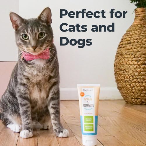 Oxyfresh Premium Cat & Dog Toothpaste - Best Teeth Cleaning Gel Helps Fight Plaque, Tartar and Extreme Bad Cat & Dog Bad Breath - Vet Approved Pet Dental Care Toothpaste - 4oz - Image 5