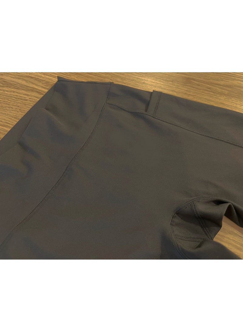 SOLOBUY Fitness Leggings High Waist Pockets Breathable 1 Piece - Image 4