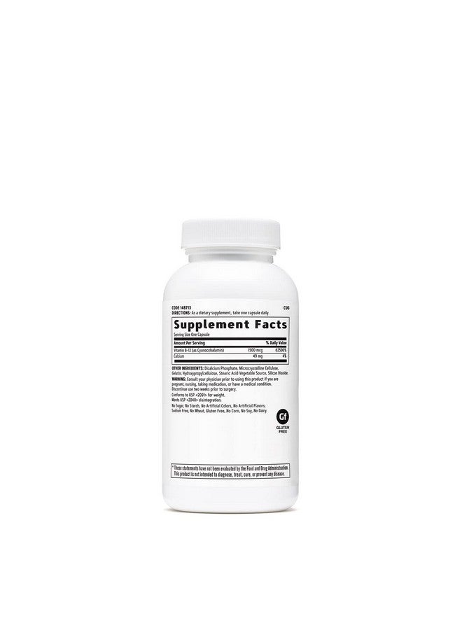 GNC Vitamin B-12 1500mcg, 90 Capsules, Supports Energy Production - Image 2