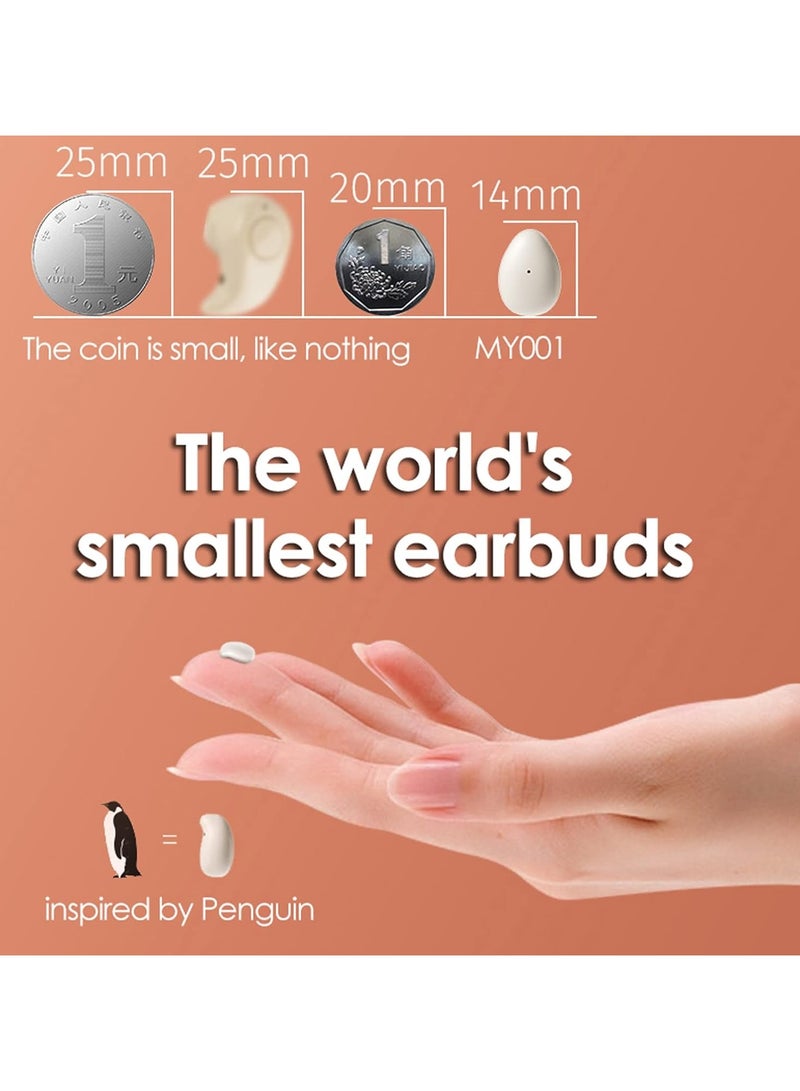 AROAQ Invisible Sleep Earbuds Wireless Smallest Lightest Tiny Noise Cancelling Ear Buds for Sleeping Quiet-Comfort Mini Sleepbuds Bluetooth 5.3 Hidden Headphones for Side Sleepers/Work - Image 2
