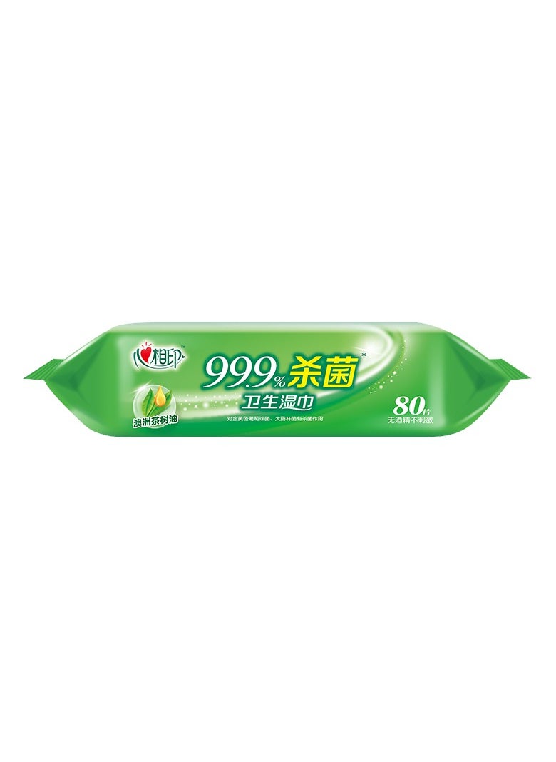 Hearttex Hearttex 99.9% Sterilization Disinfectant Wipes, 80 Sheets  - Image 2