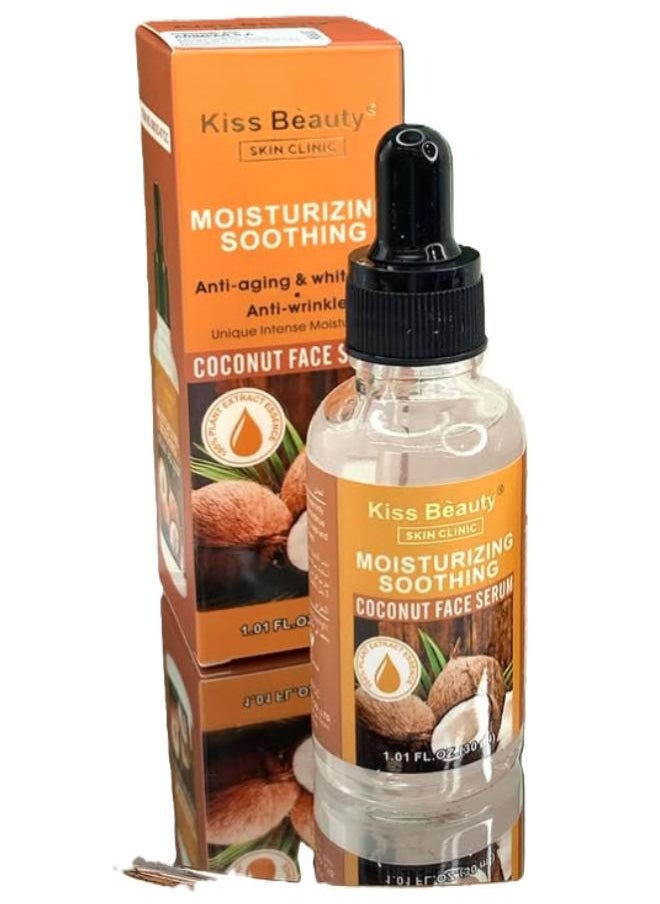 Kiss Beauty - Kiss Beauty Coconut Face Serum, Anti-Aging, Anti-Wrinkle, and Whitening 30ml - Image 1