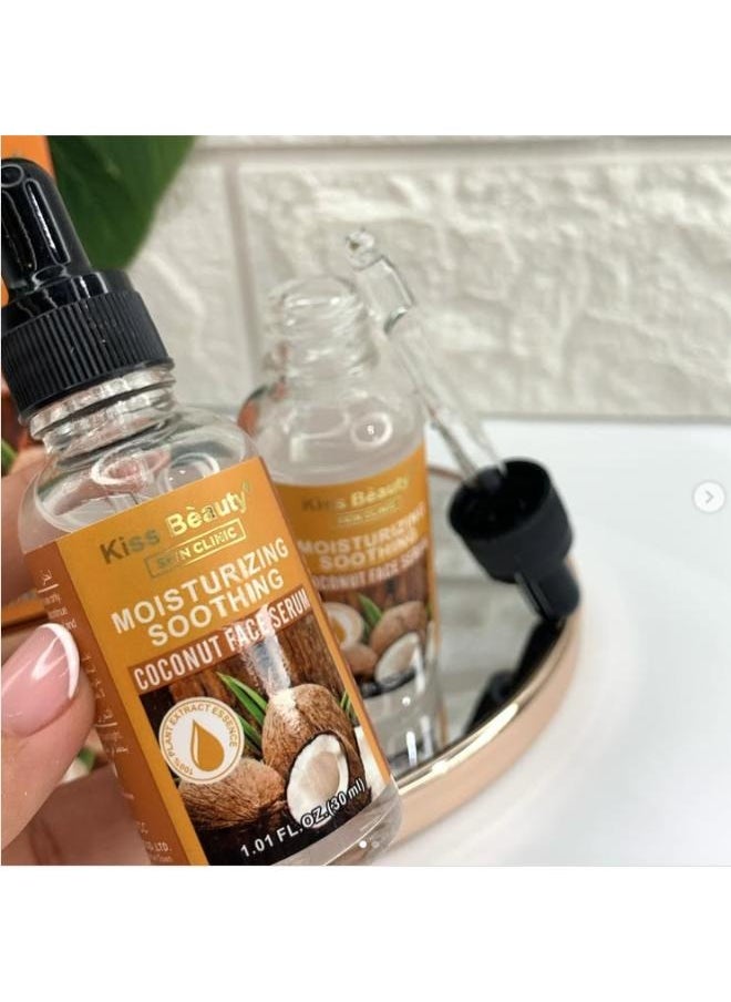Kiss Beauty - Kiss Beauty Coconut Face Serum, Anti-Aging, Anti-Wrinkle, and Whitening 30ml - Image 1