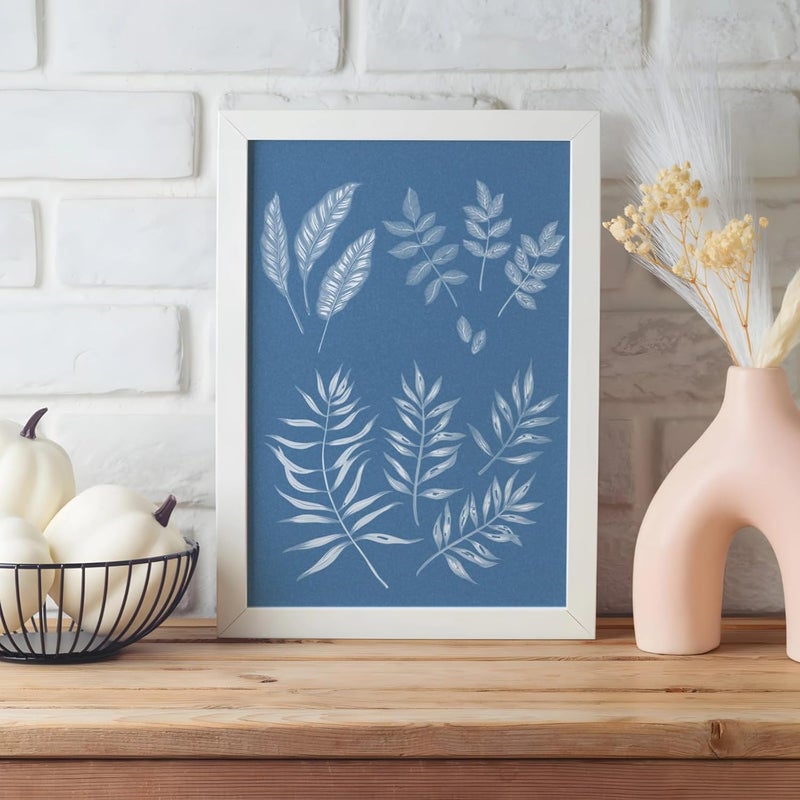Cyanotype Paper Pack of 100 Sheets (A4, A5, A6, A7), Light-Sensitive Paper for Sun Printing, Perfect for DIY Art Projects, Home Or Restaurant Decor - Image 3