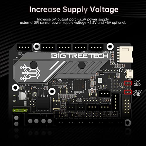BIGTREETECH SKR Mini E3 V3.0 Control Board with TMC2209 UART Stepper Driver New Upgrade 32Bit 3D Printer Silent Board for Ender-3, Ender3 Pro, Ender-3 V2 3D Printer - Image 5
