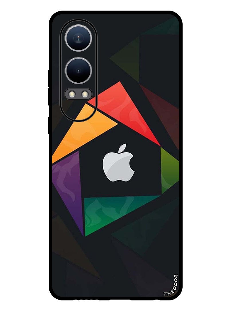 Theodor Protective Case Anti Scratch Shock Proof Bumper Cover For Oppo K12x (China) Triangle - Image 1