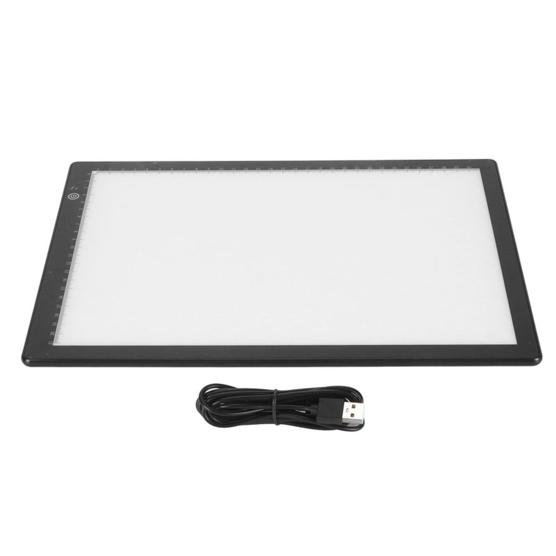 Ultra Slim A4 Slide Viewer Scanner 3 Brightness Modes LED Light Box USB C Powered - Image 2