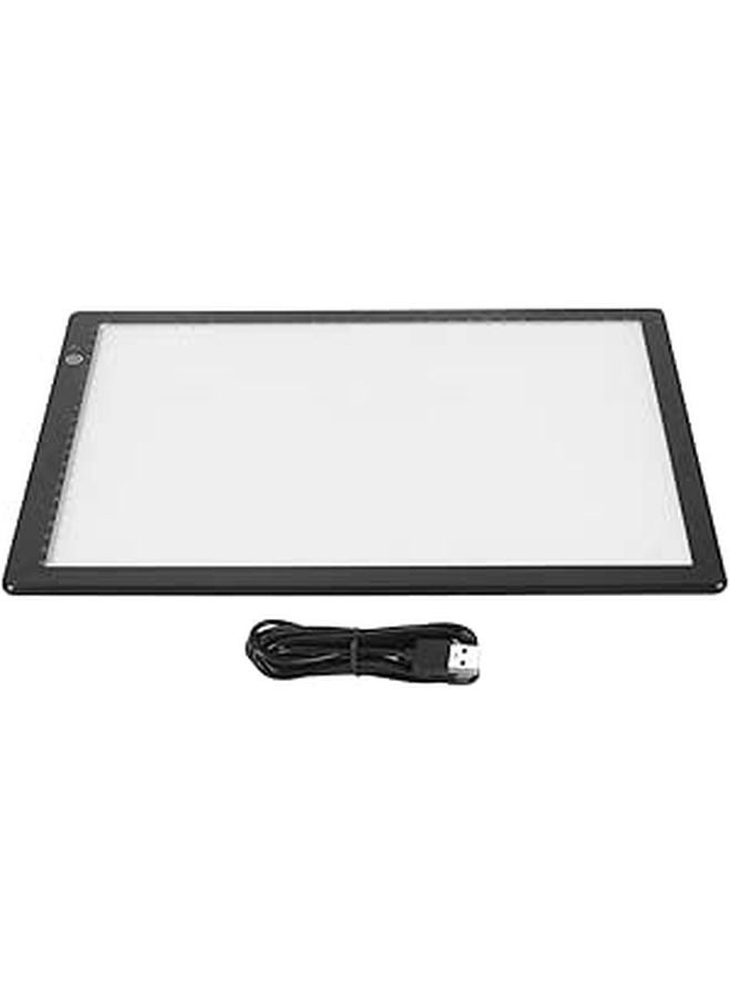 Ultra Slim A4 Slide Viewer Scanner 3 Brightness Modes LED Light Box USB C Powered - Image 1