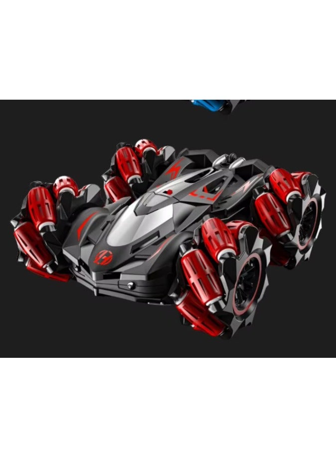 Rechargeable 360° Rotation Remote Control Car| Best Remote Control Drift Stunt Toy Car| Rechargeable Car for kids (Red colour)| Best RC toy car| Premium toy Car with  effect | Spray RC toy car| Off-  - Image 1