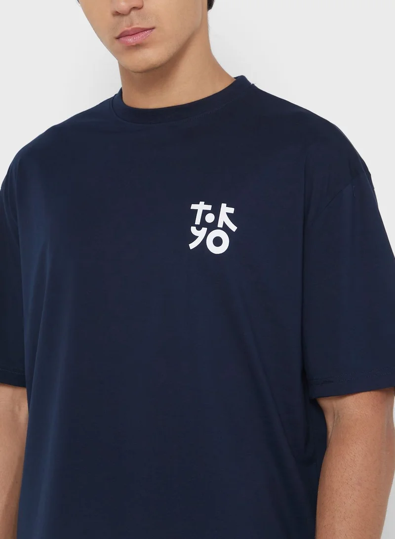 Seventy Five Casual Oversized T-Shirt