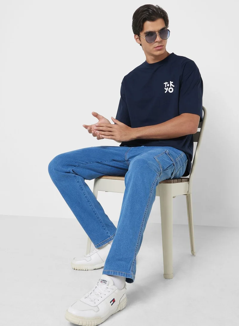 Seventy Five Casual Oversized T-Shirt