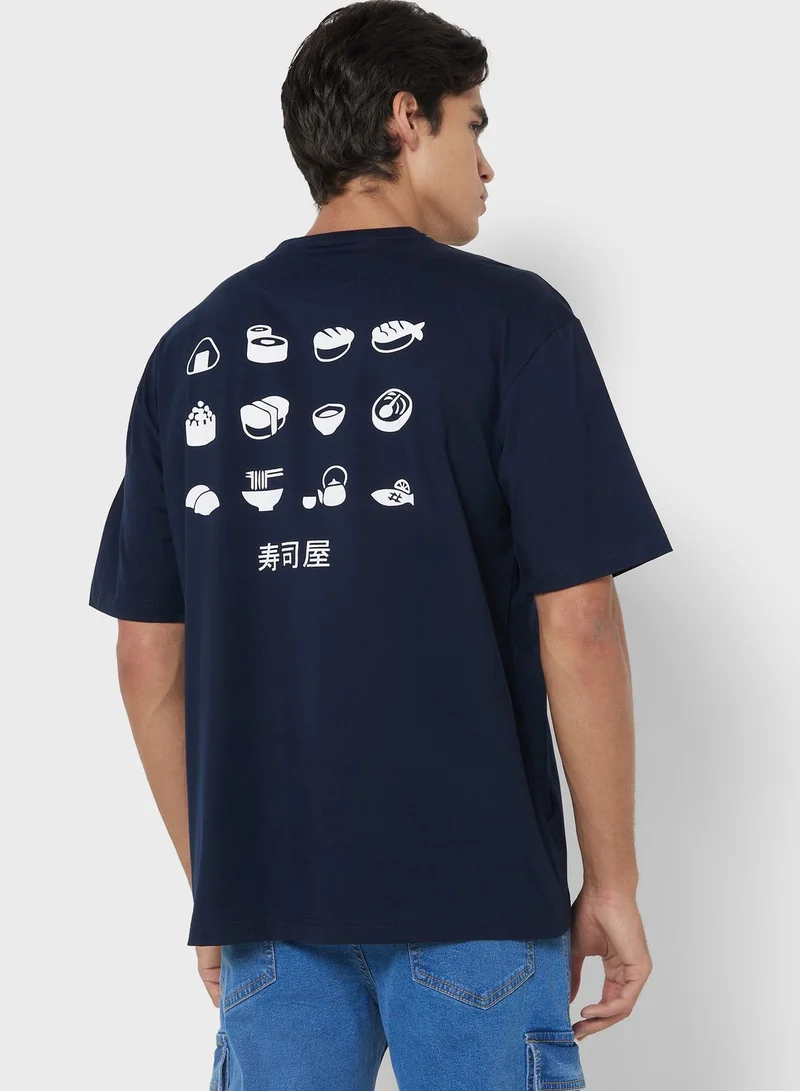 Seventy Five Casual Oversized T-Shirt