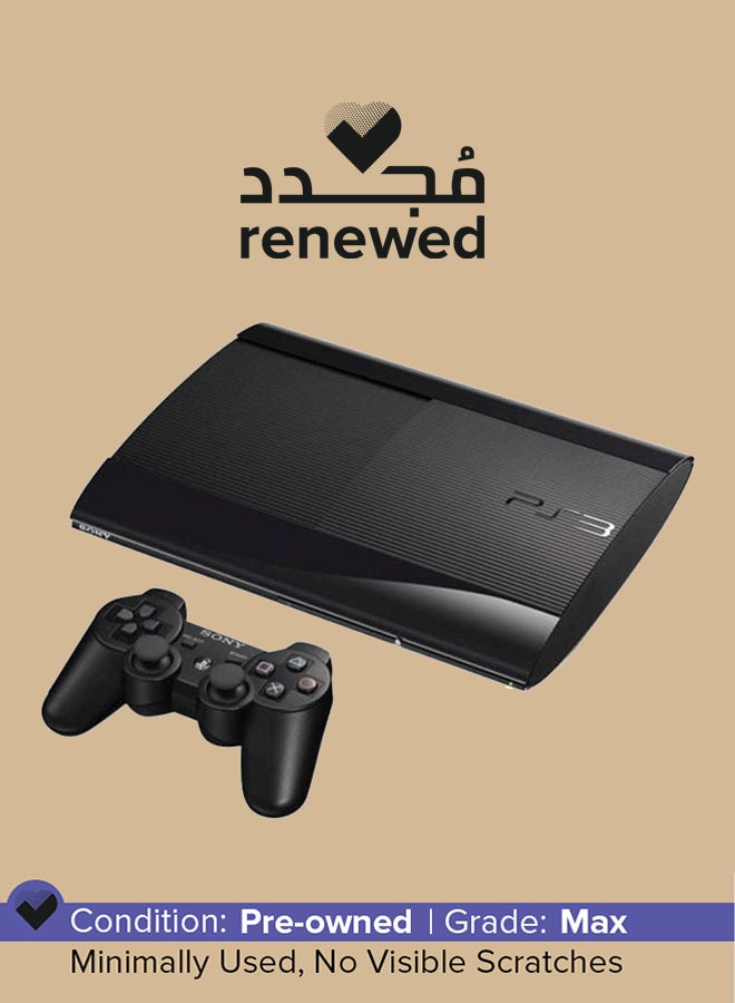 سوني مُجدد - جهاز ألعاب بلايستيشن 3 سوبر سليم سعة 500 جيجابايت - Image 1